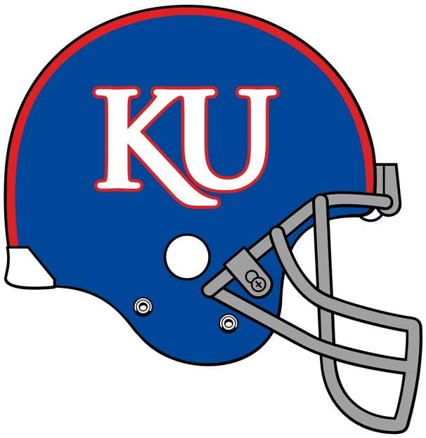 Kansas Jayhawks 2007-2009 Helmet Logo iron on transfers for T-shirts
